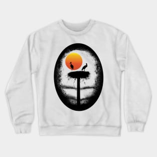 Birding Dusk 2 Crewneck Sweatshirt